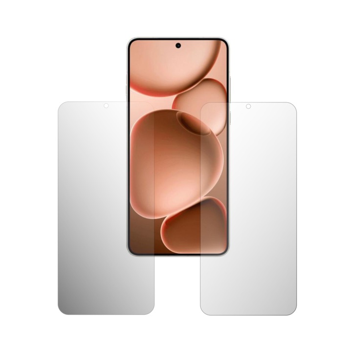 Комплект от 2 x iSkinz Matte Screen Protector за Oppo Find X8s+ Plus - подходящ за калъфи, невидим Skinz Matte, против пръстови отпечатъци, антирефлексно покритие, самозалепващ се и гъвкав силиконов протектор