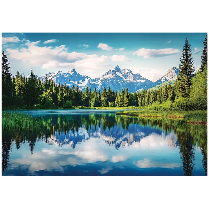 Fototapet 3d, munti, padure, natura, modern, pentru perete, pentru camera, tapet, pentru living, perete, decorare, 200x140 cm, 15640VX4