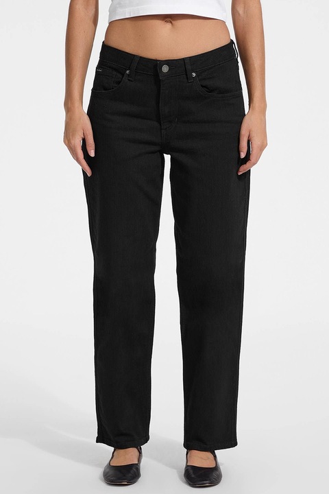 GUESS JEANS, Дънки със свободна кройка, Черен