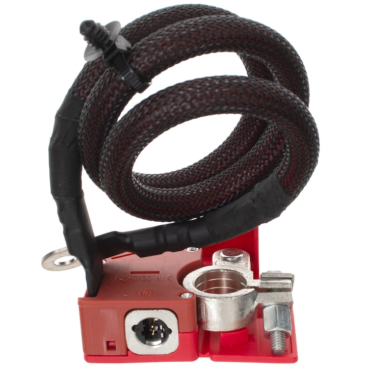 Borna baterie, M MODECAR, pentru BMW X5 G05, 2018, cu siguranta pirotehnica, rosu/negru