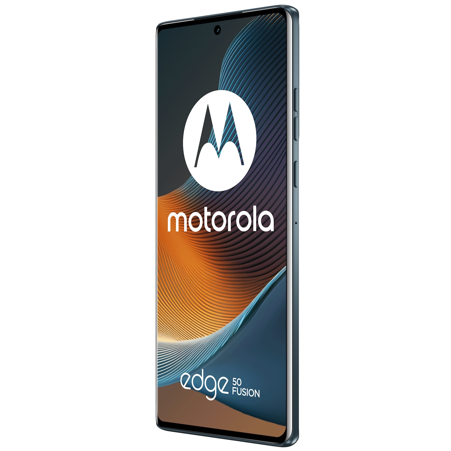 Telefon mobil Motorola Edge 50 Fusion, Dual SIM, 256GB, 8GB, 5G, Forest Blue