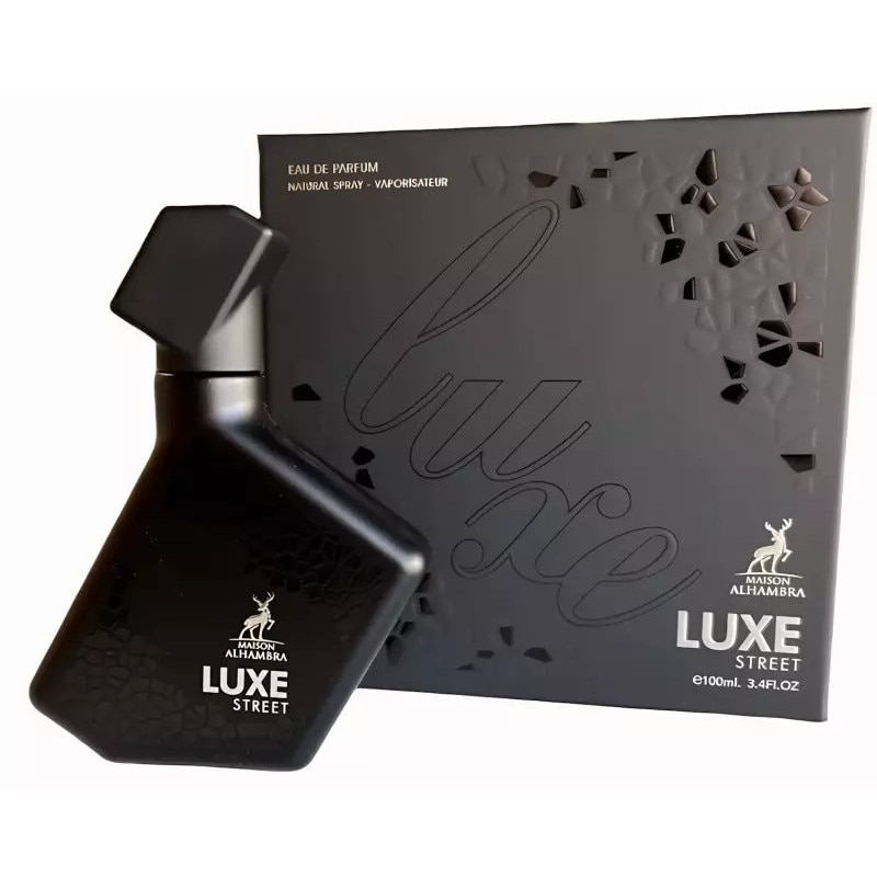 香水(男性用) Maison Alhambra Luxe Street Apa de parfum Alhambra Luxe Street, 100ml, note de bergamotă