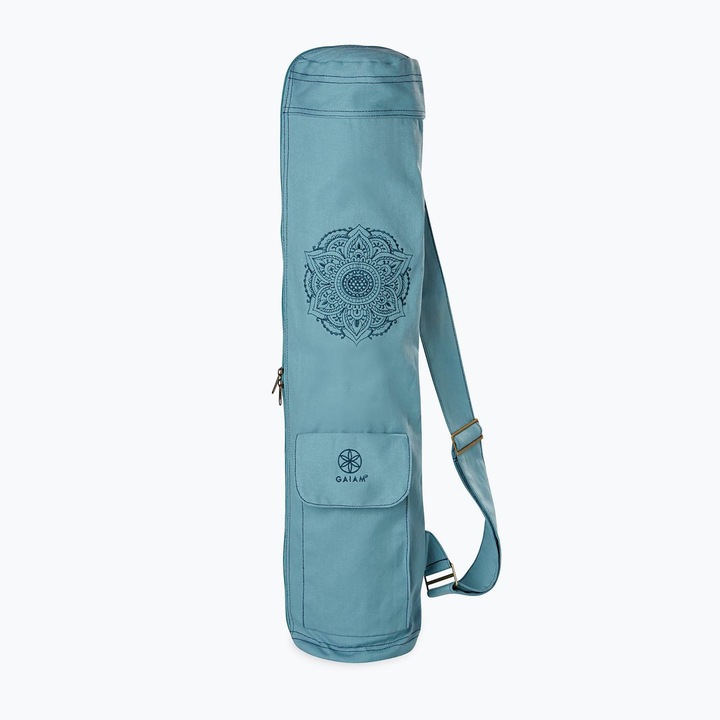 Gaiam jógaszőnyeg táska, kék, 62915