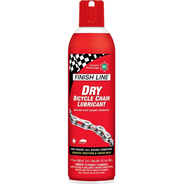 Ulei lant bicicleta Finish Line Dry Lube BN Ceramic uscat