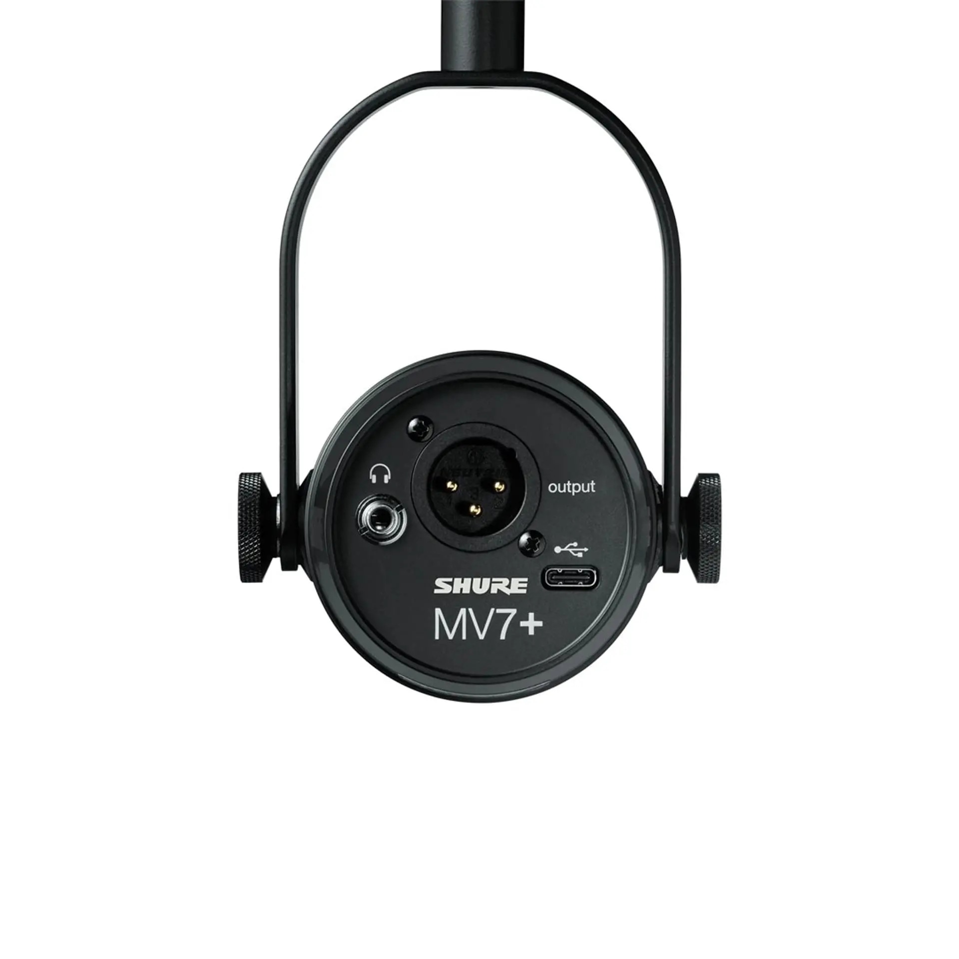 SHURE　MV7 Microfon dinamic, Shure MV7, 3 m, negru, cu conexiune USB-C si