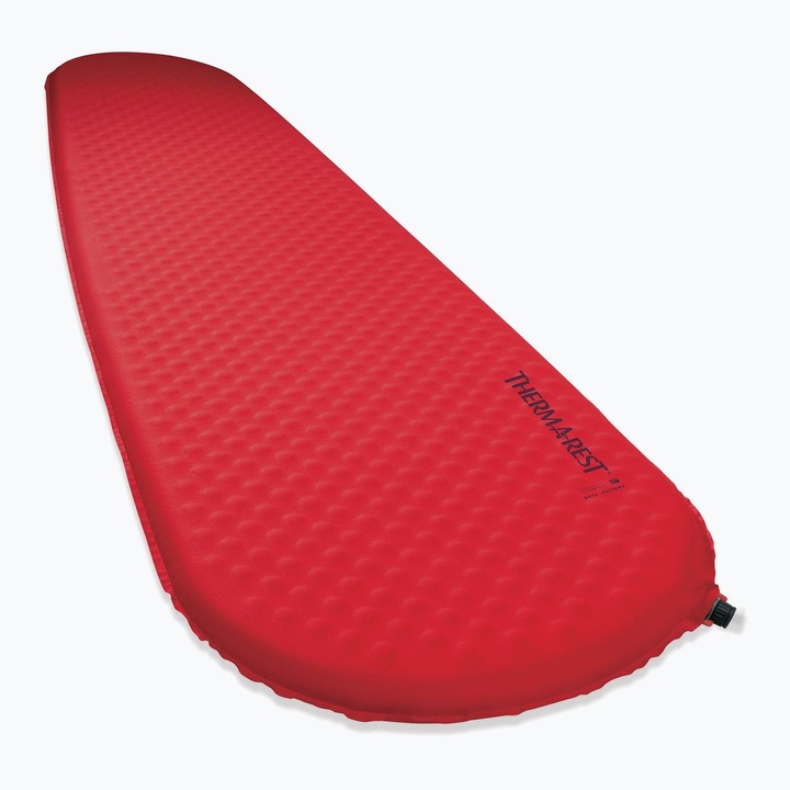 Therm-a-Rest ProLite Plus R kempingmatrac, 183x51cm, piros, 3,8cm vastag, 1 személyes, hordtáskával együtt