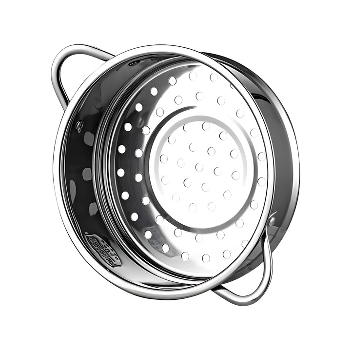 Aparat De Gatit La Abur Mic, Insert Pentru Gatit La Abur Din Otel Inoxidabil Pentru Oale De Gatit, Insert Pentru Gatit La Abur, Gratar Pentru Abur, Diametru Interior 20 Cm, Fabricat Din Otel Inoxidabil 304 De Calitate Alimentara, Rezistent La Ulei