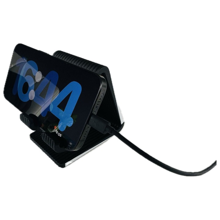 Suport Telefon, Model Dudi, 3d PLA, Negru