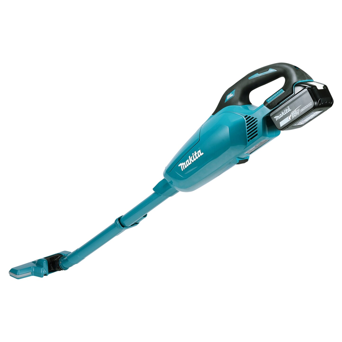 Aspirator vertical Makita DCL285FZ, albastru