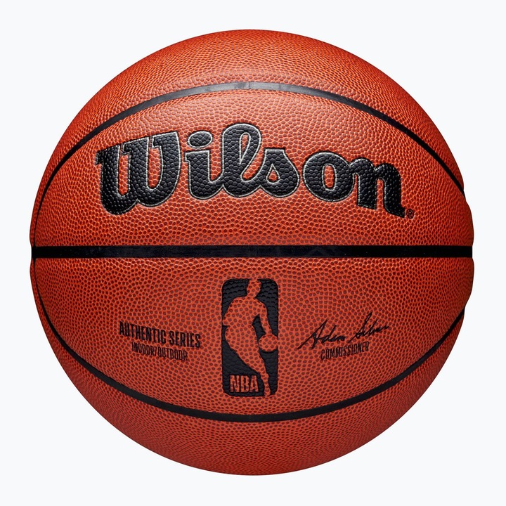 Minge de baschet Wilson Authentic Indoor Outdoor, marime 7, culoare brown