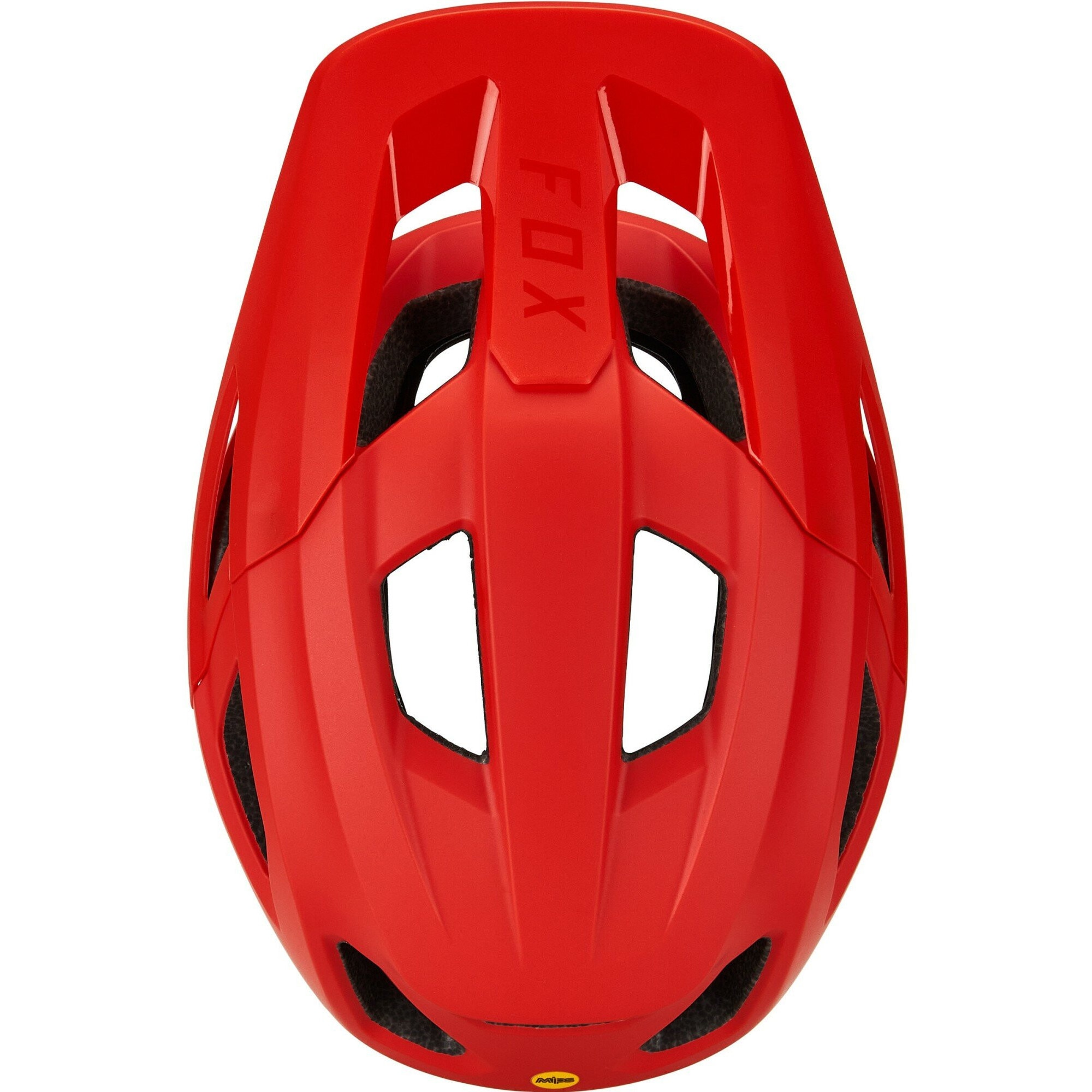 メル91757 Casca de protectie FOX Mainframe Flo, rosie, MIPS, pentru MTB
