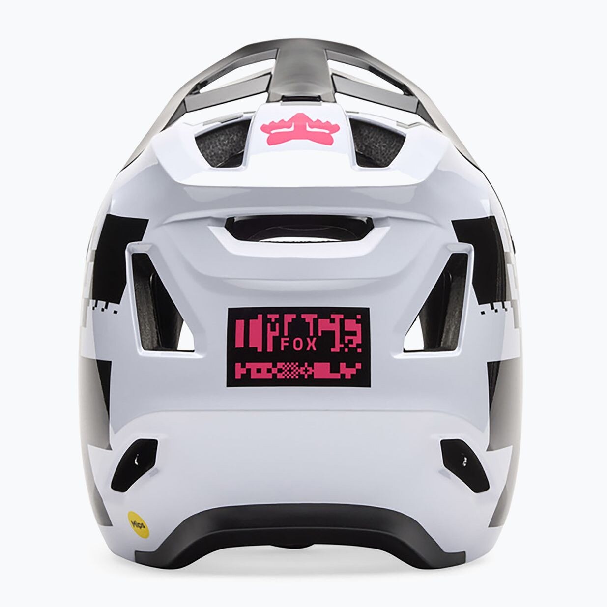 Casca de protectie Fox Racing Rampage Digi Image, alb/neagra