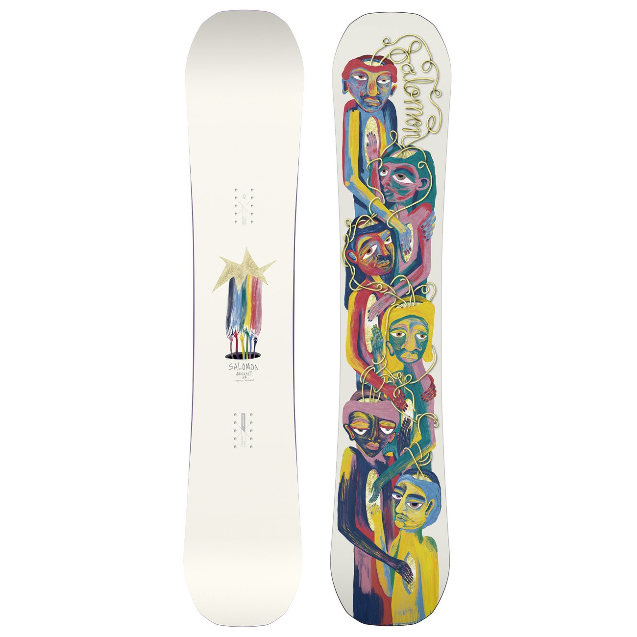 Salomon Abstract snowboard, 138 cm, uniszex, freestyle/freeski