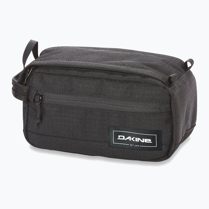 Козметична чантичка Dakine Groomer M, черна, 21x12x11см, 100% рециклиран полиестер