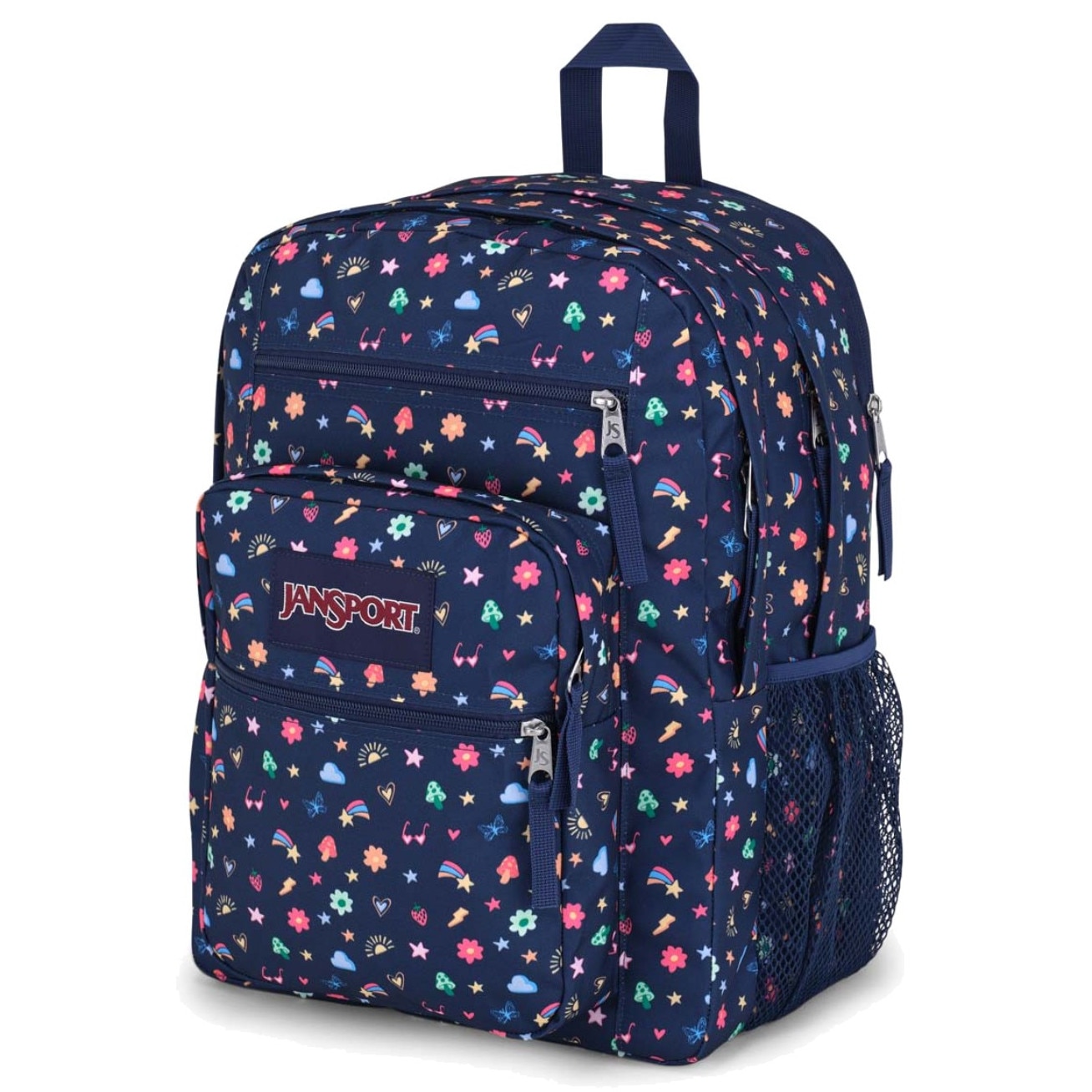Ghiozdan pentru laptop, JanSport, 34 L, 43x33x25 cm, poliester, bleumarin