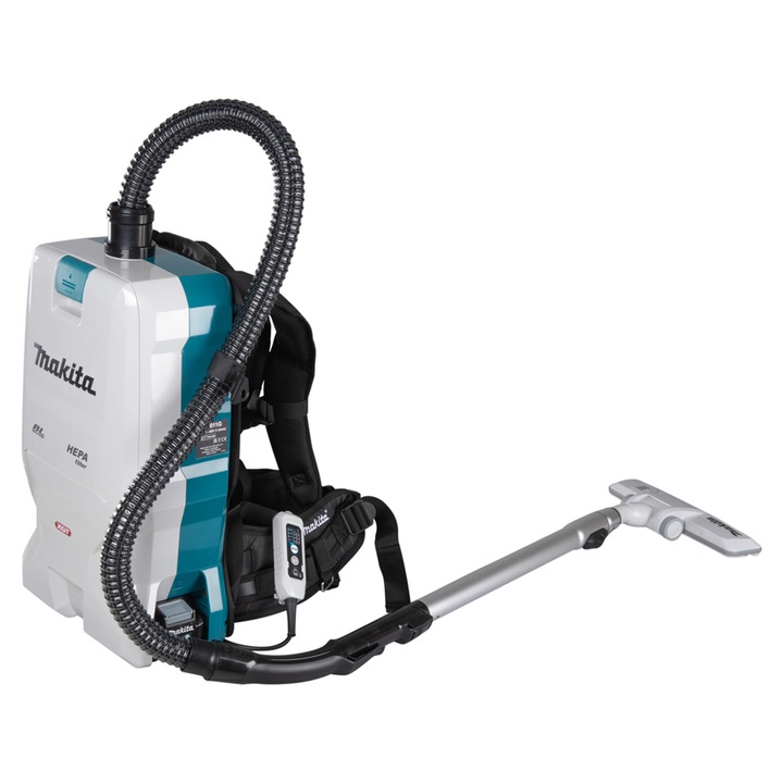 Makita XGT VC011GZ háti porszívó, 18V, nagy teljesítményű, zöld