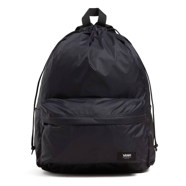 Rucsac Vans Old Skool Cinch, rezistent, negru, 50.8x33x15.2cm, 28L