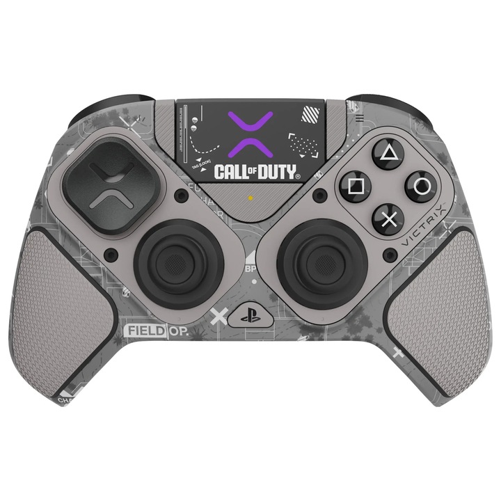 Геймпад Victrix PRO BFG Call of Duty Field Op, безжичен/кабелен, сив за PS5, PS4, PC, пълен комплект