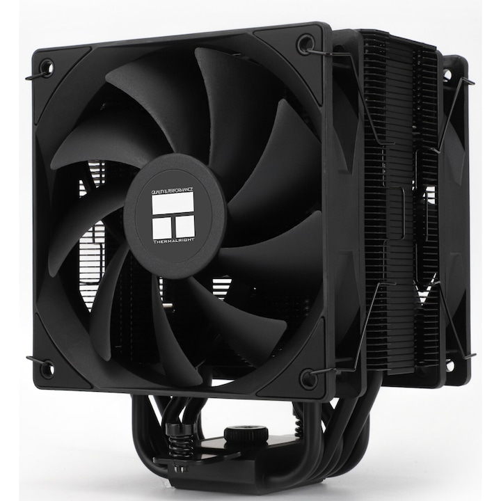 Cooler Procesor 1stPlayer® Thunderstorm TS4 240-bk, display IPS, ARGB, compatibil AMD/Intel, negru