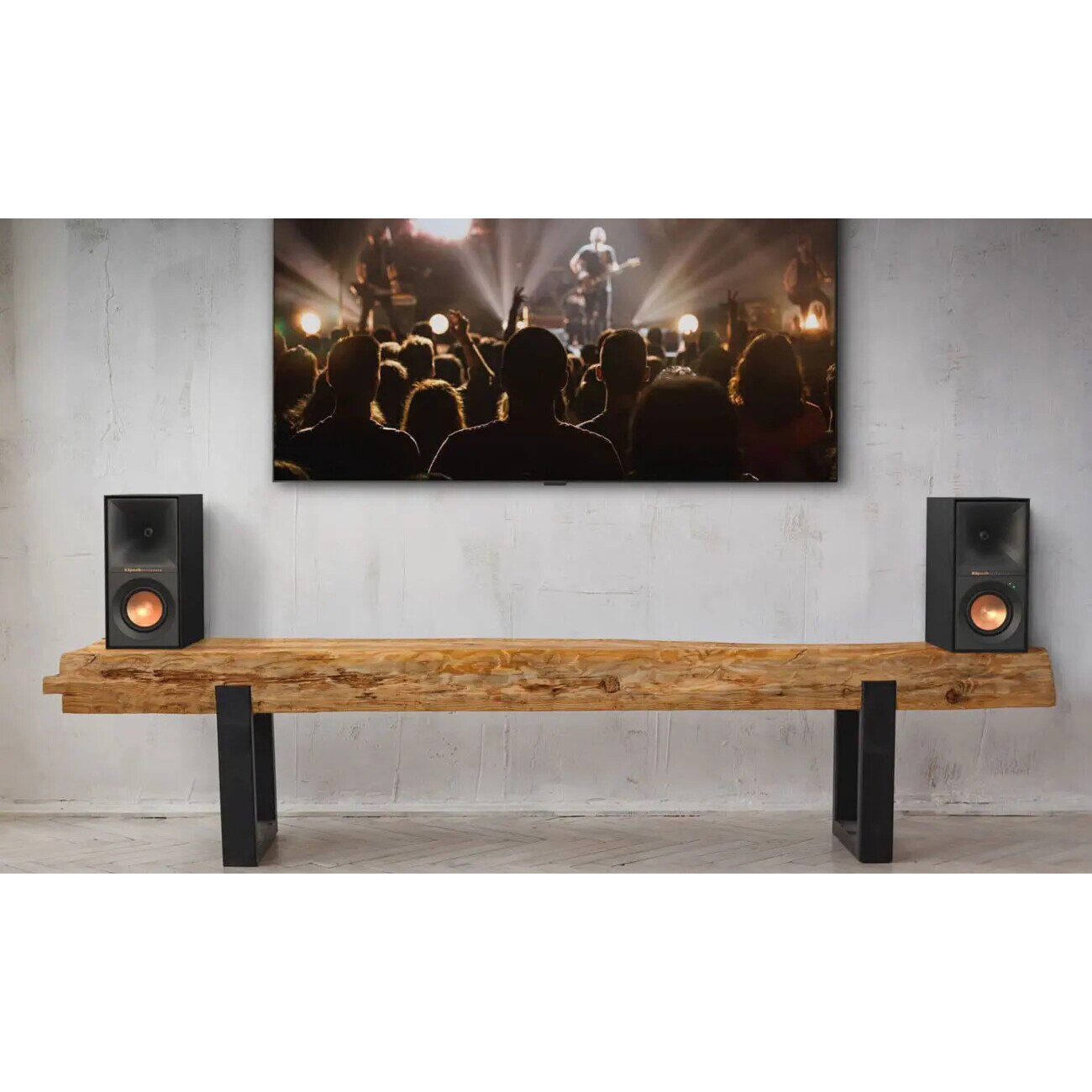Boxe active Klipsch REFERENCE, 70W, Bluetooth, 145x300x256mm, negru, set 2 buc.