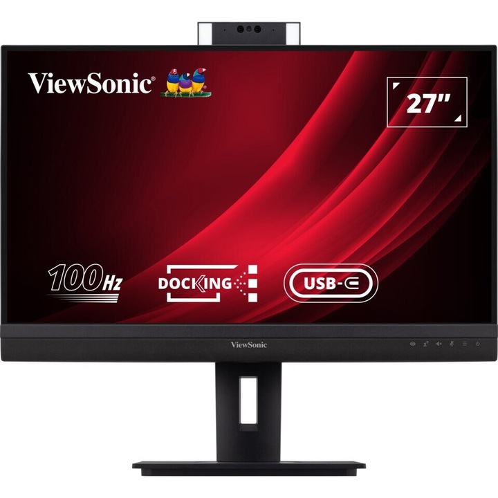 VIEWSONIC VG2757V-2K monitor, 27", felbontás 2560x1440px, IPS, 100Hz