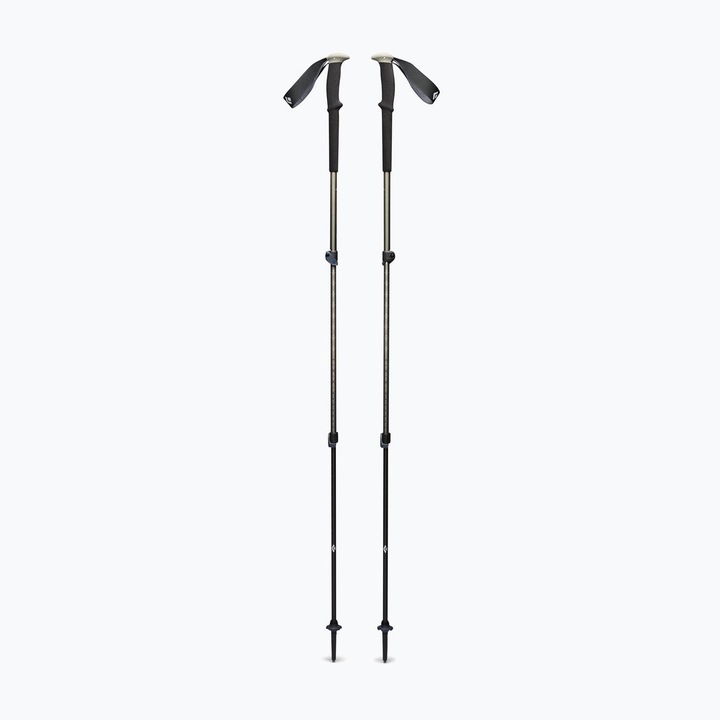 Bete drumetie Black Diamond Trail Trekking, 3 segmente, tehnologie FlickLock, verde, 140cm