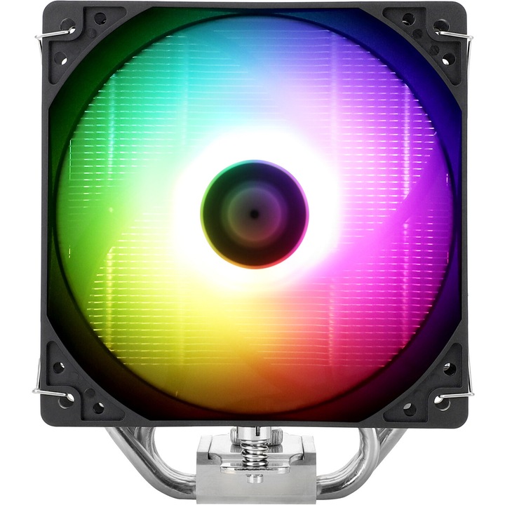 Thermalright Assassin X 120 Refined SE ARGB охладител за процесор, 1 x 120 мм вентилатор, сребрист, 120x120x25 мм