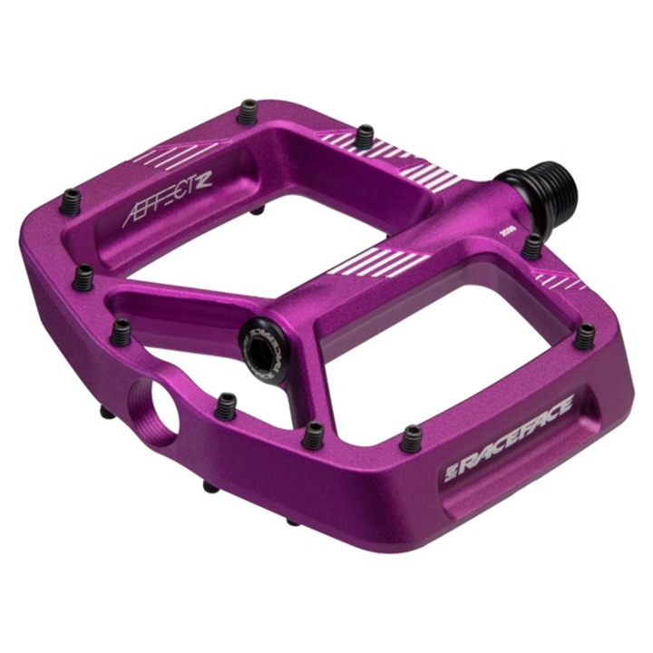 Pedale bicicleta RACE FACE Aeffect R, violet, 110mm x 115mm, 440g