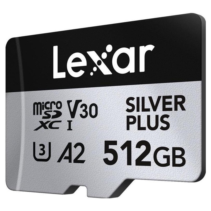 Карта памет Lexar Professional SILVER PLUS 512GB microSDXC 205x150MB/s