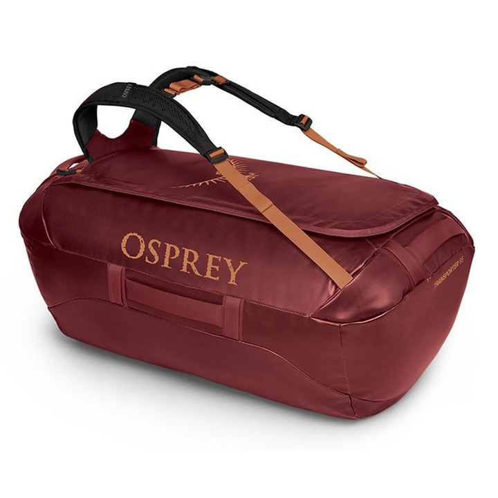 Пътна чанта Osprey Transporter 95, червена, 95L, 76x44x34cm