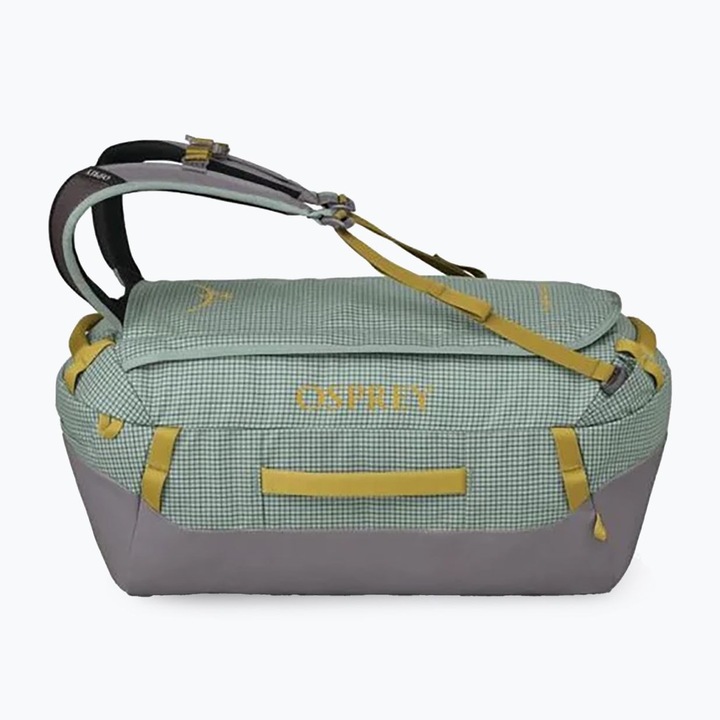 Пътна чанта Osprey Transporter Duffel 40L, зелена, 53x32x31см, рециклиран материал
