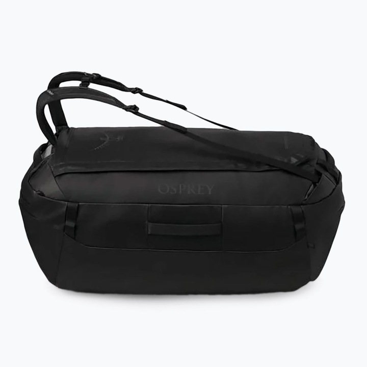 Пътна чанта Osprey Transporter Duffel 120L, черна, 78x36x43см, рециклиран материал