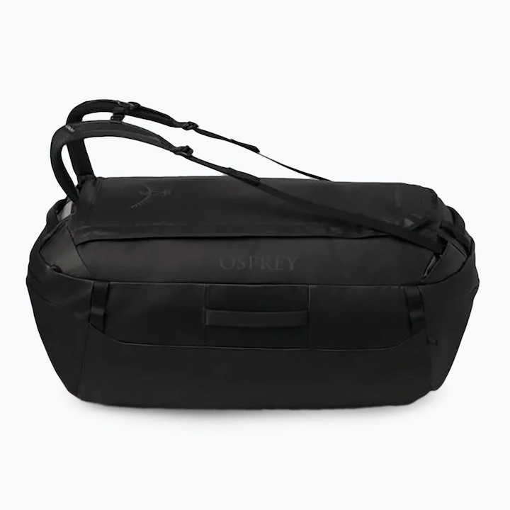 Пътна чанта Osprey Transporter Duffel 120L, черна, 78x36x43см, рециклиран материал