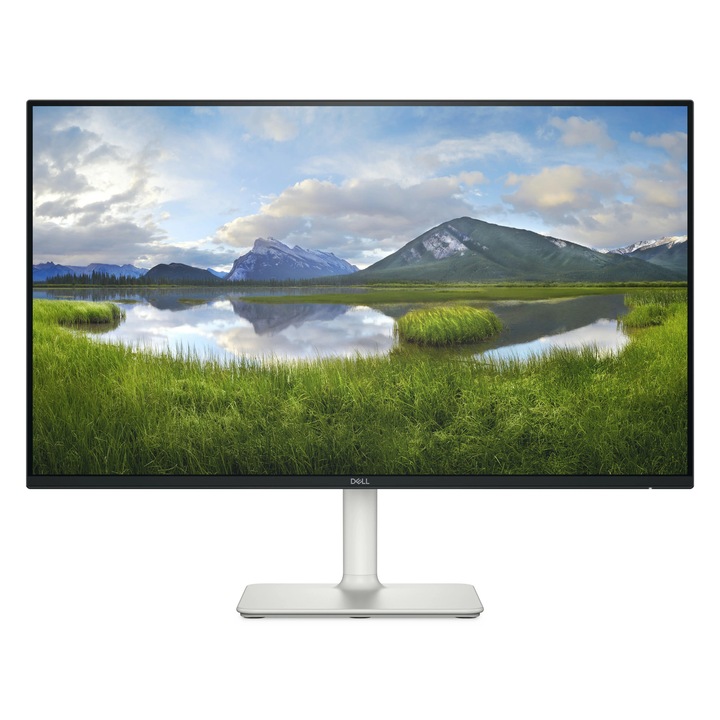 Dell monitor 27", Full HD, 100Hz, 1920x1080, fekete-fehér, 610x452x177mm