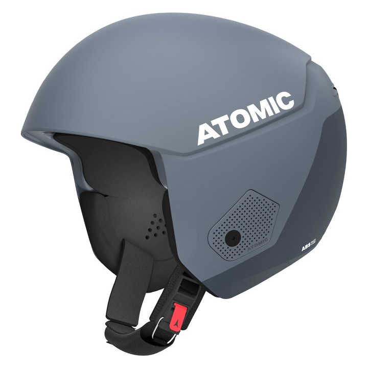 Ски каска Atomic Redster CTD, сива, размер XXL, технология Shocksense, конструкция ABS Racecase
