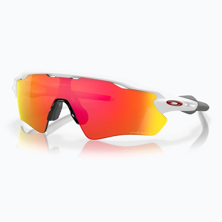 Oakley Radar EV Path napszemüveg, fehér, rubinvörös prizmás lencsék, unisex, OS méret