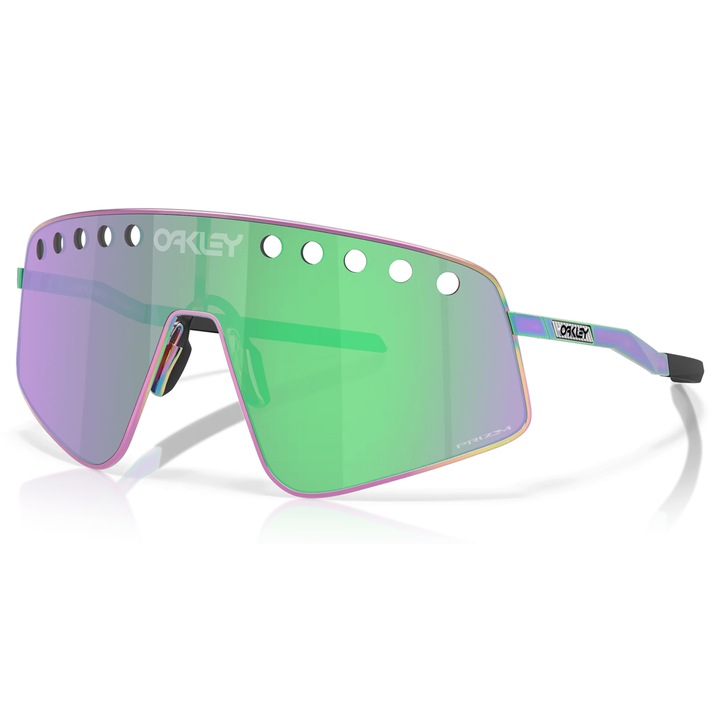 Велосипедни очила, Sutro TI Sweep, многоцветни, лилави и зелени лещи, с регулируема подложка за нос