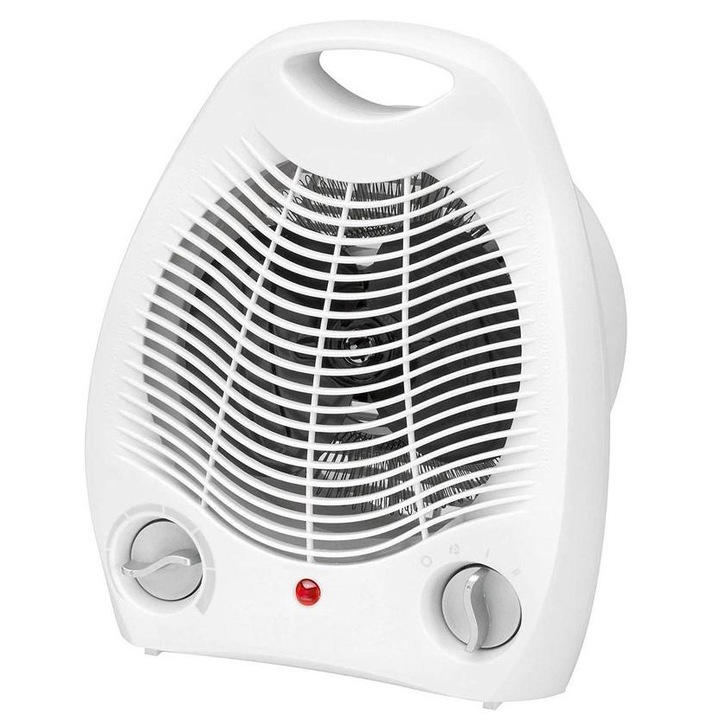 Crown ventilátoros fűtőtest, CFH-511AL modell, 2000W, fehér, 22x13,5x26,5cm