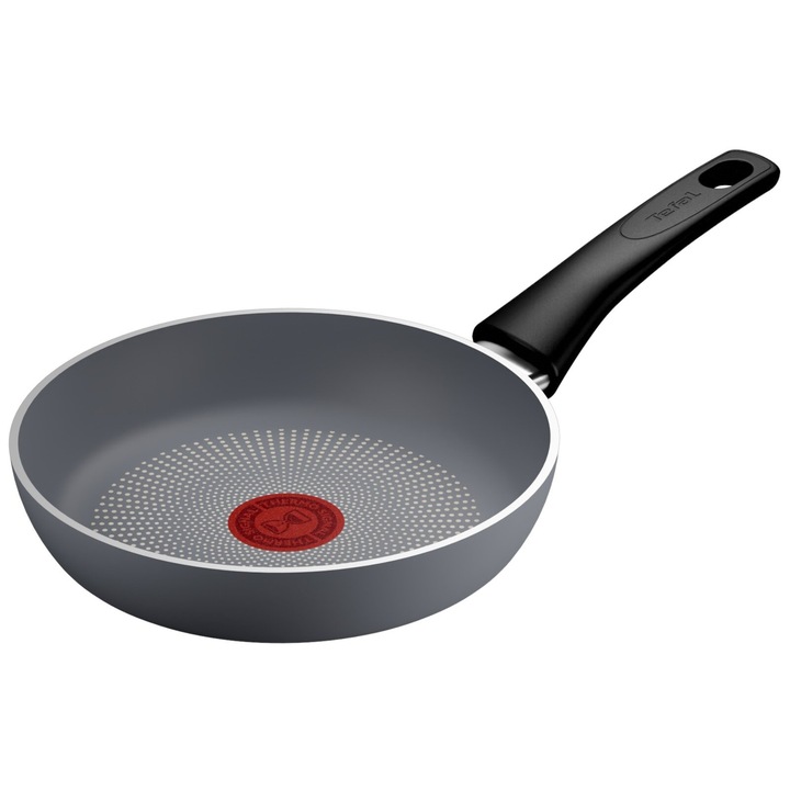 Тиган Tefal Halo, 24 см, сив, с ергономична дръжка