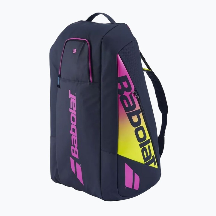 Geanta sportiva Babolat RH12 Pure Aero Rafa, 90L, multicolor, 3 compartimente, pentru barbati si femei