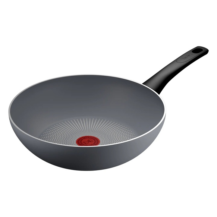 Тиган Tefal Halo, 28 см, Титаниев, Сив