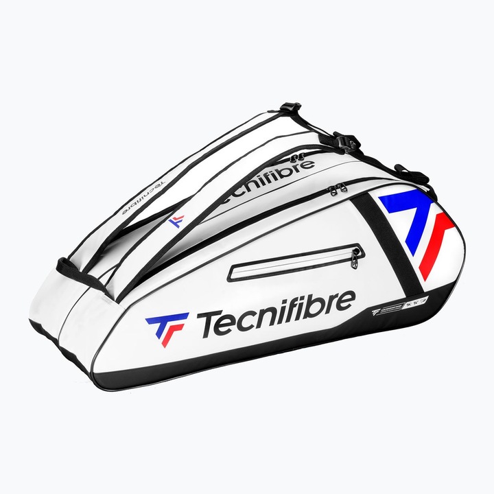 Tecnifibre Tour Endurance 6R 2025 sporttáska, fehér, 75x28x25cm, 2 rekesszel, 6 ütőnek