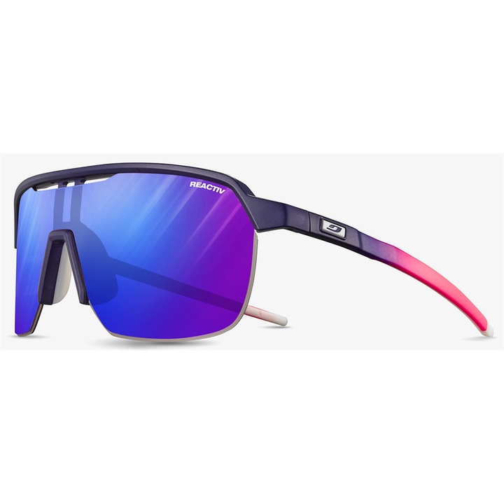 Ochelari fotochromici JULBO Frequency, violet-roz, lentile albastre, 23g