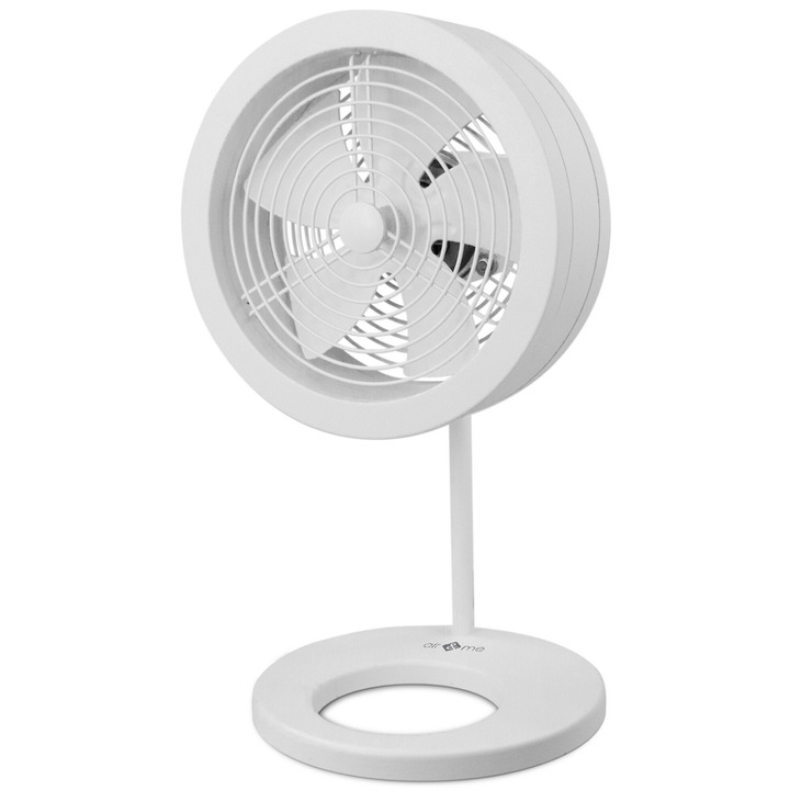 Офис вентилатор, Air&me, Naos, 20 см, 32W, бял, 20x34x21 см