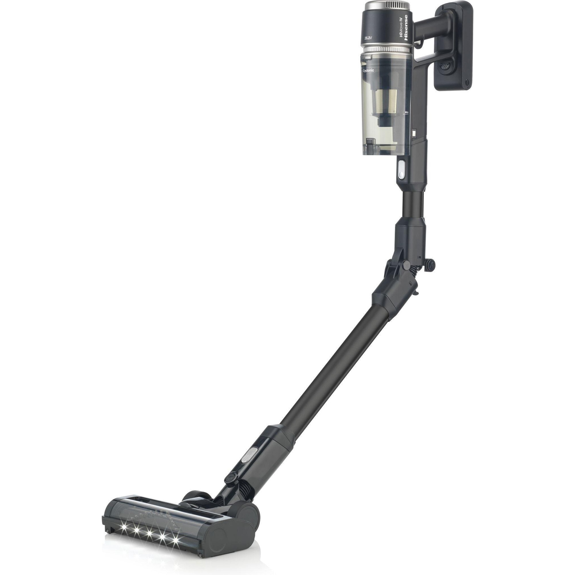 Aspirator Hisense HVC676451DA, fara fir, negru, 60 min, 0.5l