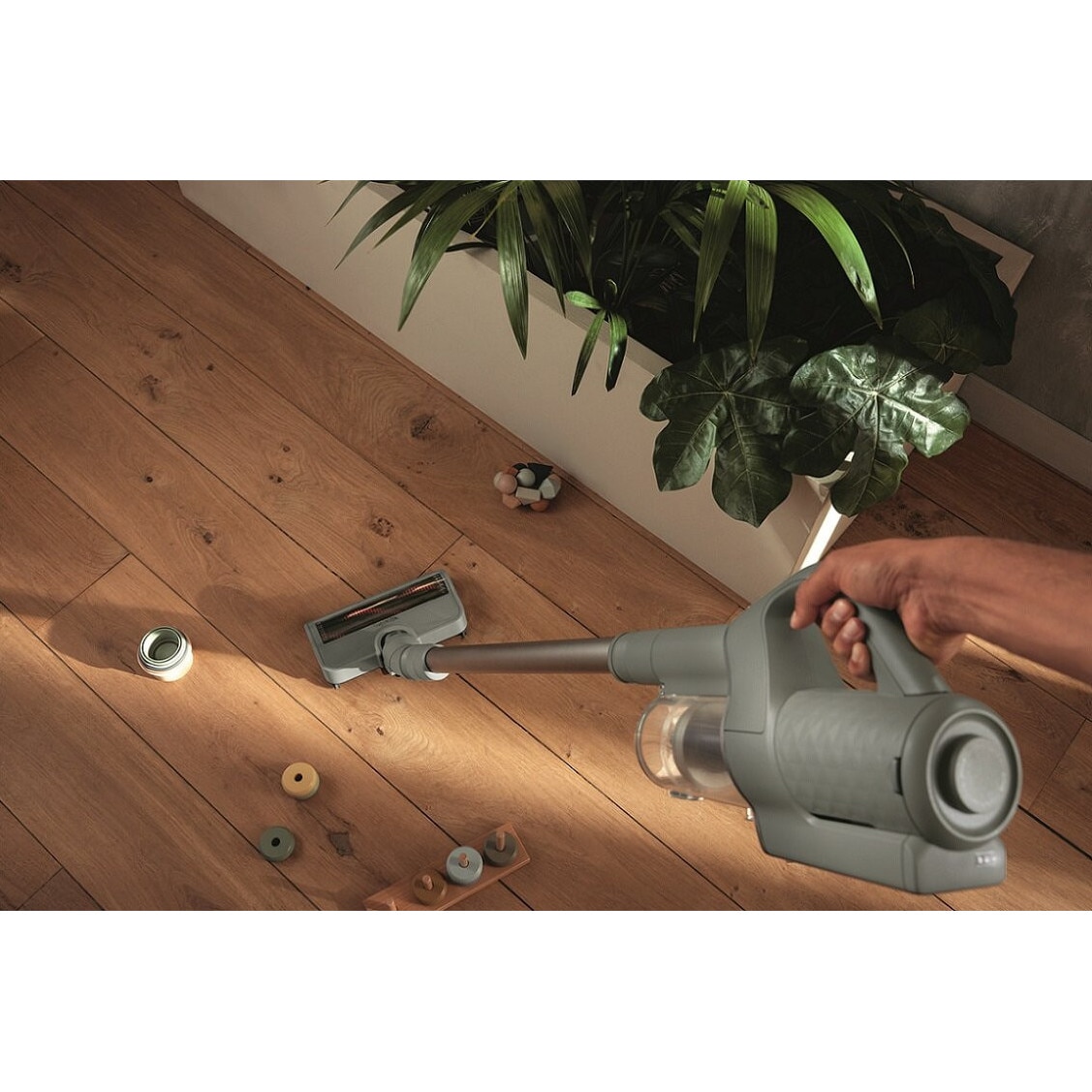 Aspirator Miele Duoflex HX1 Carcare, 2 trepte putere, gri, set accesorii