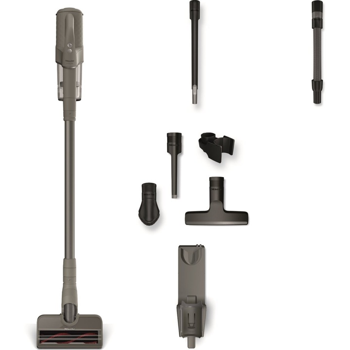 Aspirator Miele Duoflex HX1 Carcare, 2 trepte putere, gri, set accesorii