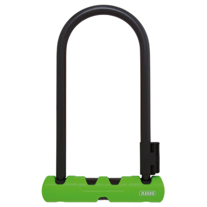 ABUS Ultra U-lakatos lakat, 12 mm, 230x118 mm, fekete-citrom, SH típus