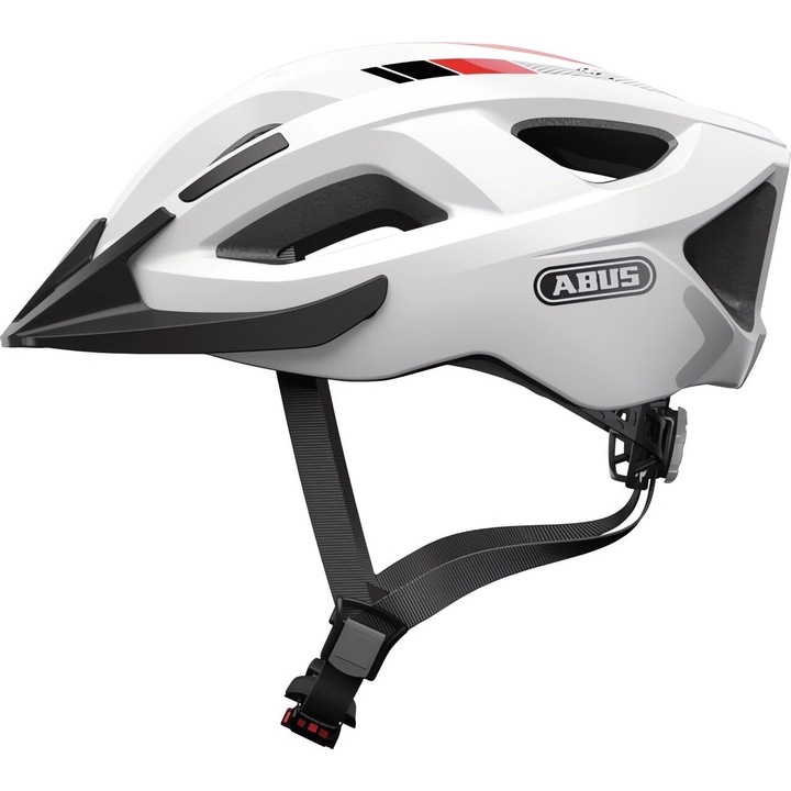 Casca de protectie ABUS, model Aduro 2.0 Race, alb, pentru bicicleta sosea, marimea L