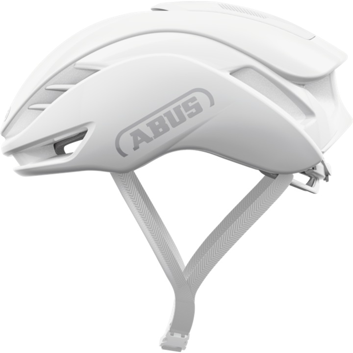 Abus GameChanger 2.0 sportsisak, aerodinamikus, szellőzőrendszerrel, fehér, állítható méret